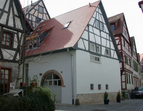 Umgestaltung Scheune in Wohnhaus