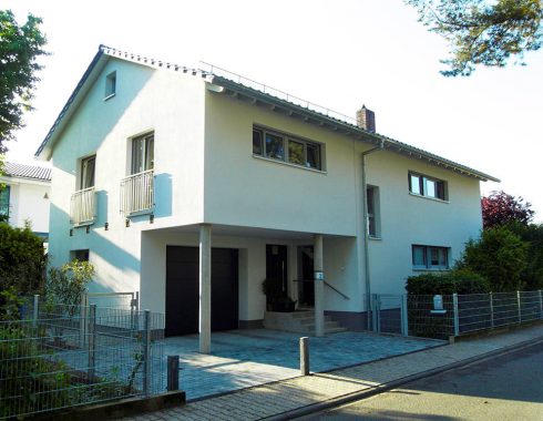 Neubau Einfamilienhaus - Eingang